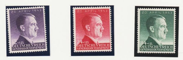 Generalgouvernement MiNr. 101-103 postfrisch **