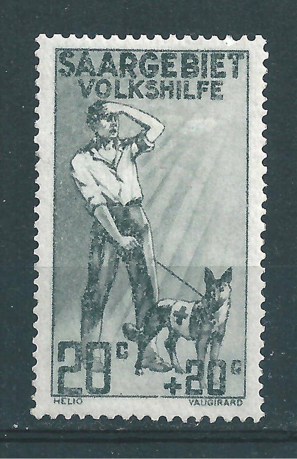 Saar MiNr. 104 ungebraucht * (sab15)