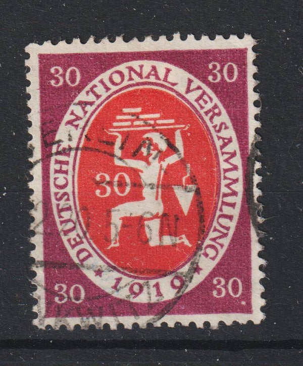 MiNr. 110 a gestempelt, geprüft