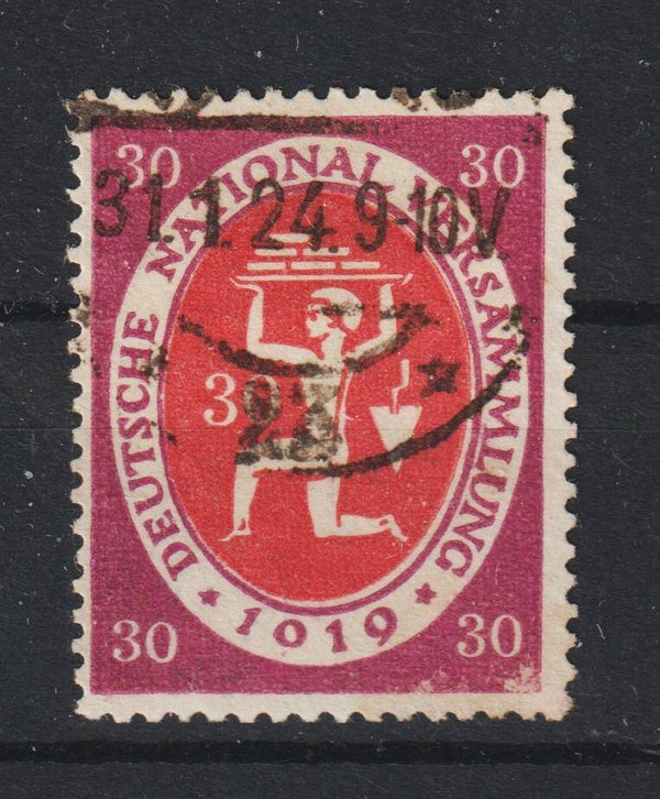 MiNr. 110 b I gestempelt, geprüft