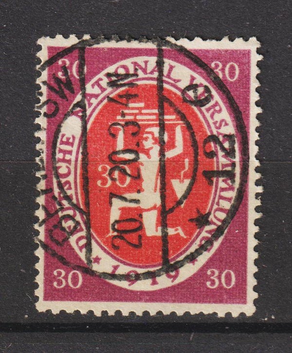 MiNr. 110 c gestempelt, geprüft