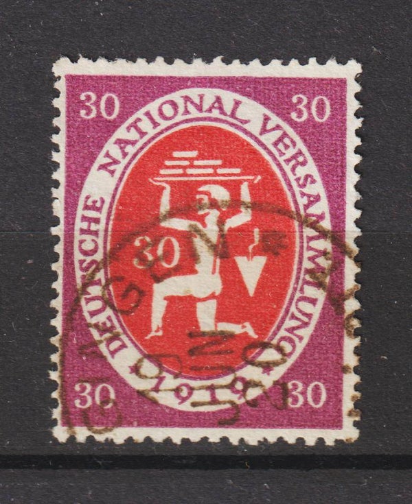 MiNr. 110 c gestempelt, geprüft