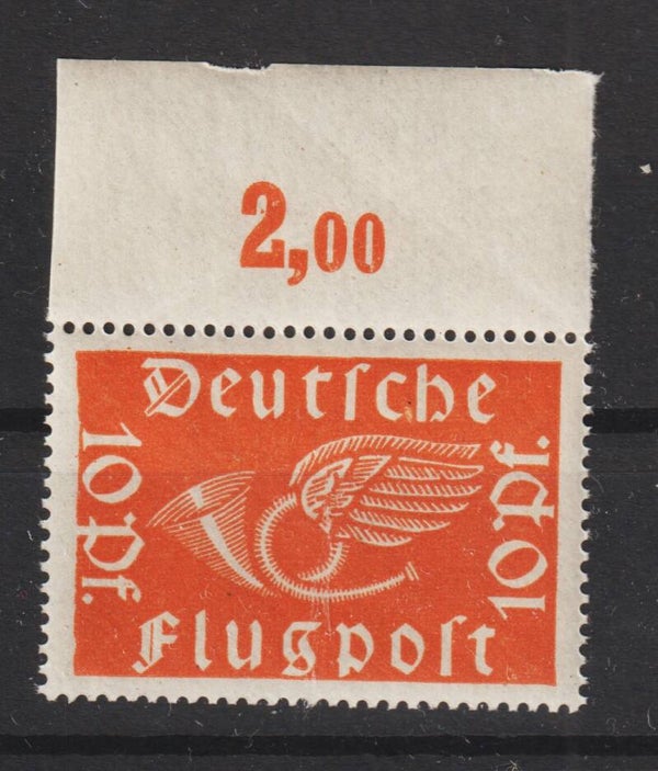 MiNr. 111 postfrisch **, Plattenfehler f2 (as1919)