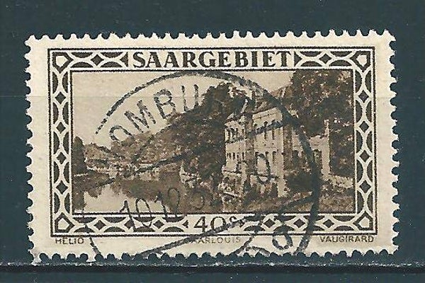 Saar MiNr. 113 Vollstempel (0461)