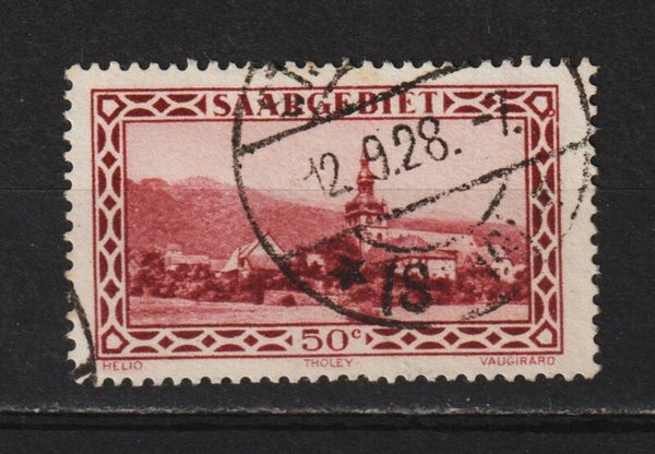 Saar MiNr. 114 I gestempelt  (sab05-1)
