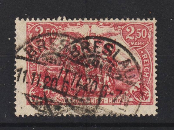 MiNr. 115 b gestempelt, geprüft