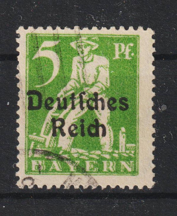 MiNr. 119 X, magerer Aufdruck