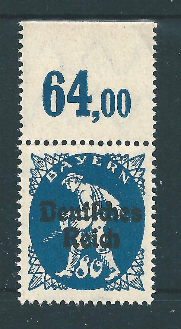 MiNr. 128 Oberrand postfrisch **  (0176)