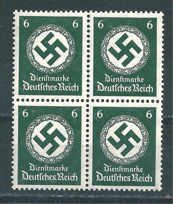 MiNr. D 135 postfrisch ** Viererblock