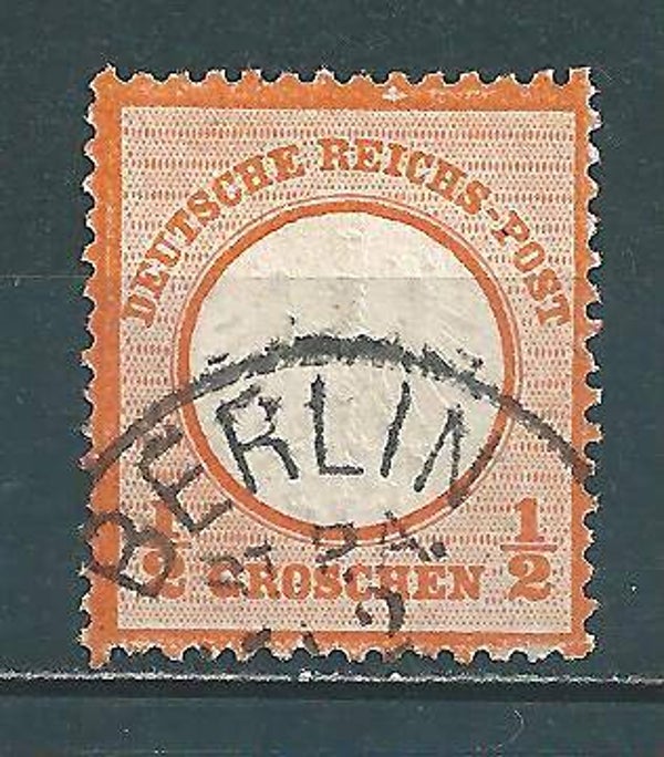 MiNr. 14 gestempelt, geprüft Sommer BPP