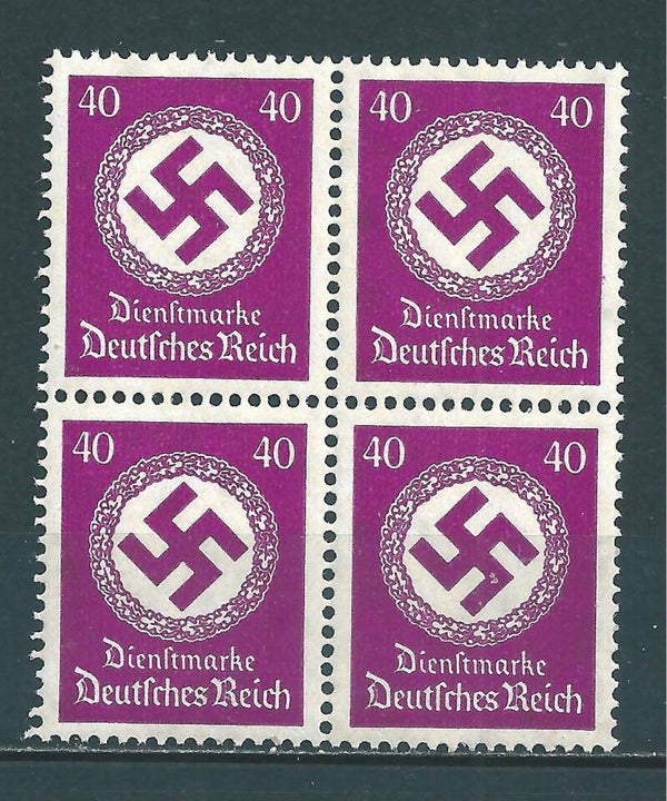 MiNr. D 142 postfrisch ** Viererblock