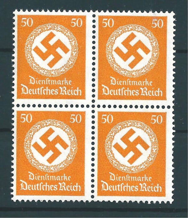 MiNr. D 143 postfrischer ** Viererblock