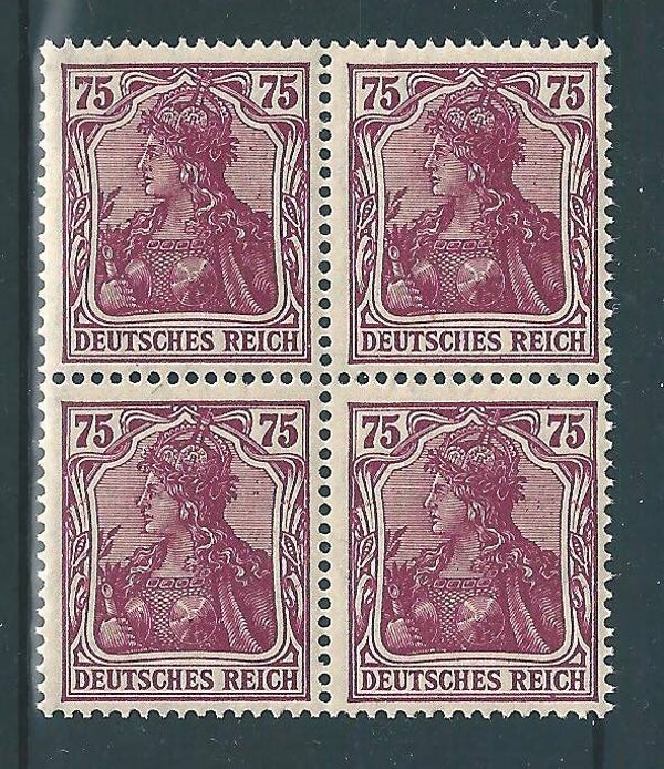 MiNr. 148 postfrischer Viererblock  (as2023)
