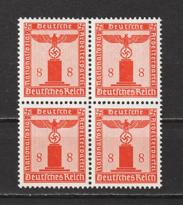 MiNr. D 149 postfrisch ** Viererblock