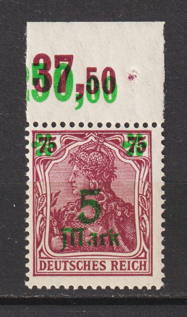 MiNr. 156 II Oberrand postfrisch