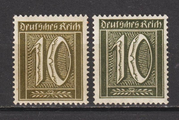 MiNr. 159 a/b ungebraucht *