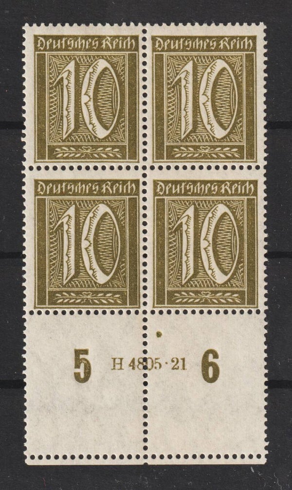 MiNr. 159 LF HAN H 4805.21 postfrisch ** (0297)