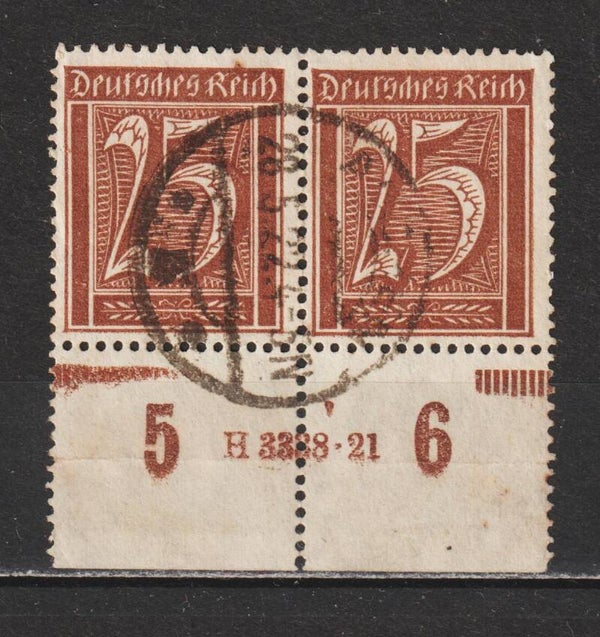 MiNr. 161 HAN H 3338.21 gestempelt, geprüft  (0407)