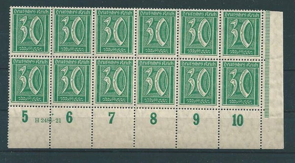 MiNr. 162 HAN H 2485.21 postfrische ** Bogenecke
