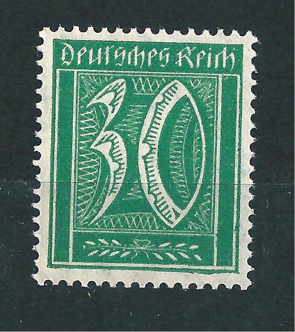 MiNr. 162 postfrisch, Plattenfehler I