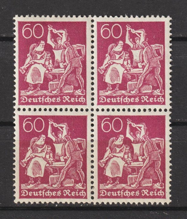 MiNr. 165 postfrischer Viererblock