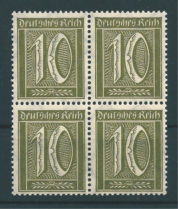 MiNr. 178 postfrisch ** Viererblock