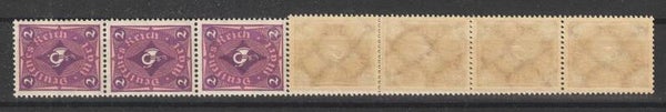 MiNr. 191 postfrischer  11er Streifen  (0711)
