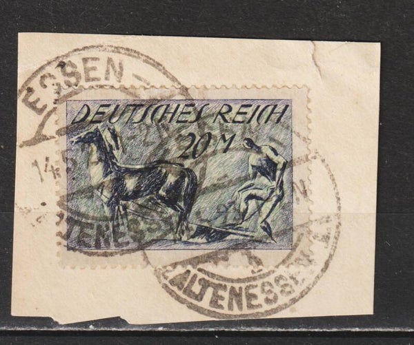 MiNr. 196 Briefstück