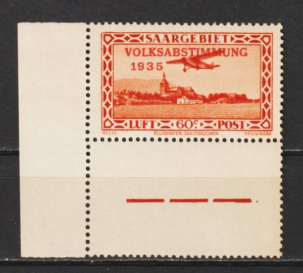 Saar MiNr. 196 postfrisch **
