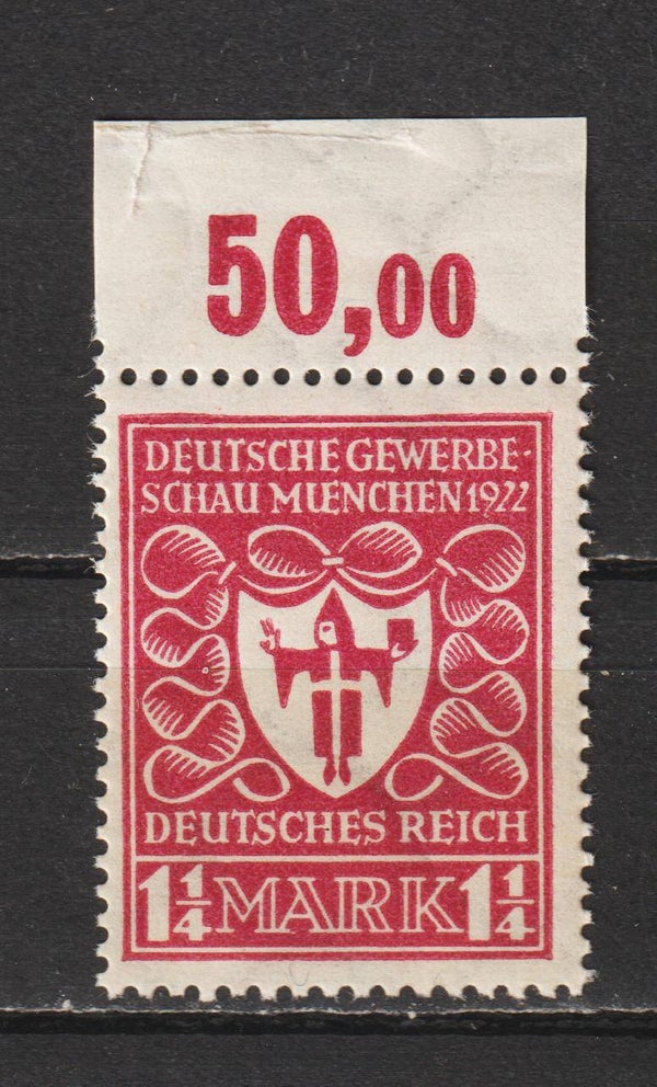 MiNr. 199 Oberrand postfrisch **