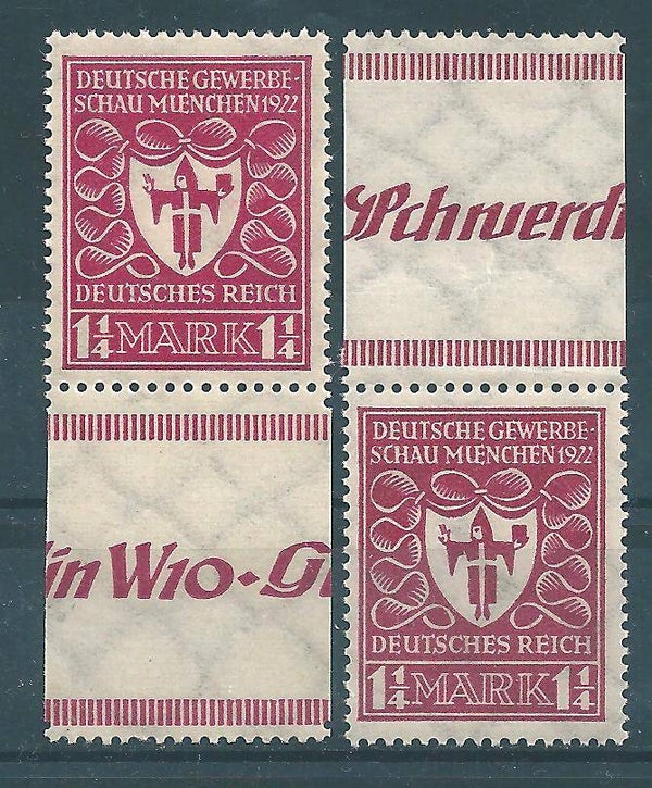 MiNr. 199 a+c postfrisch **