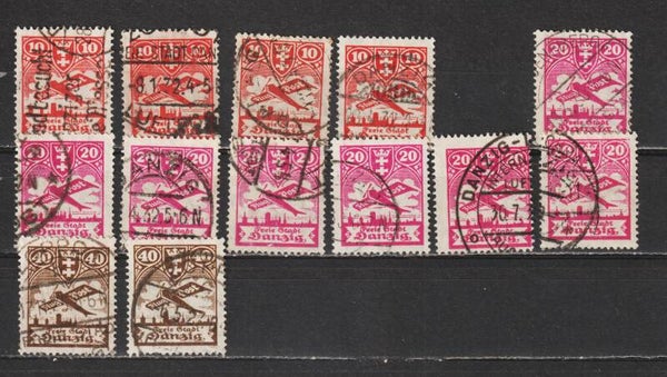 MiNr. 202-204 gestempelt