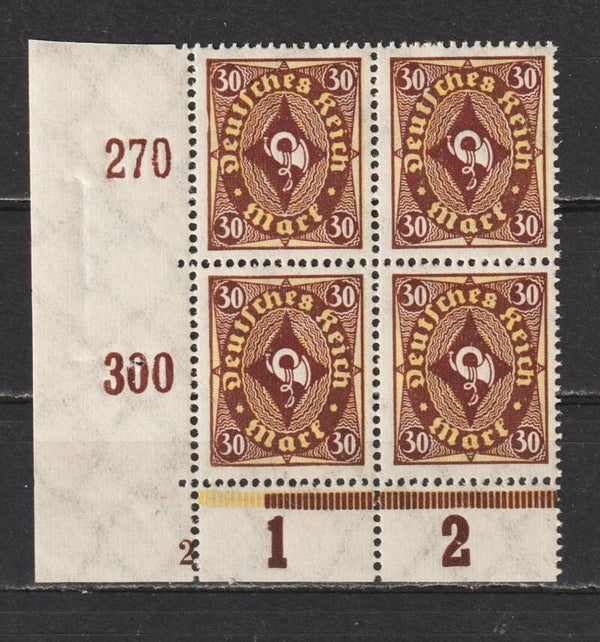 MiNr. 208 ** Bogenecke (0317)