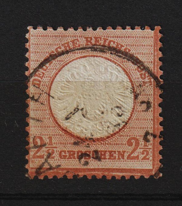 MiNr. 21 a gestempelt