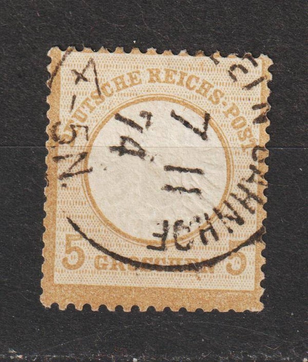 MiNr. 22 gestempelt, geprüft Sommer BPP