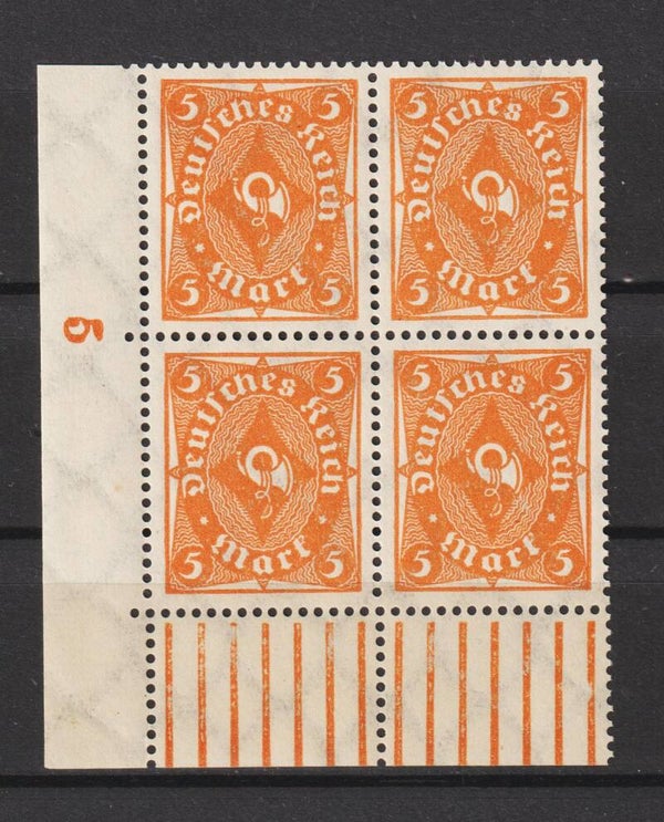 MiNr. 227 postfrisch ** Bogenecke  (0272)