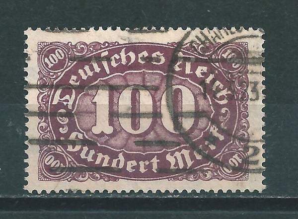 MiNr. 247 I gestempelt, geprüft
