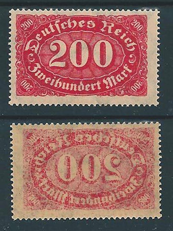 MiNr. 248 c postfrisch mit Abklatsch