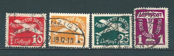 MiNr. 251-255 gestempelt