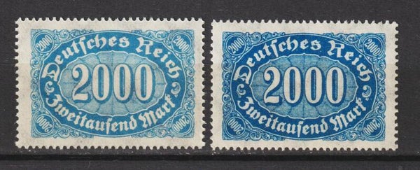 MiNr. 252 a+b postfrisch **