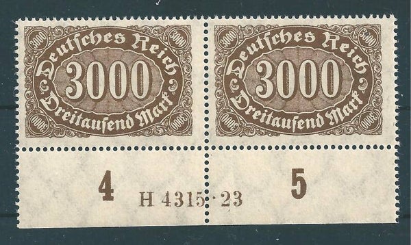 MiNr. 254 HAN H 4315.23 postfrisch