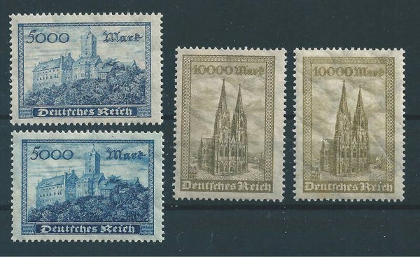 MiNr. 261-262 a/b postfrisch **
