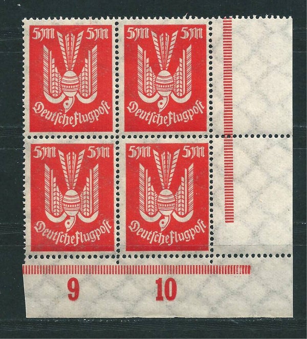 MiNr. 263 postfrische ** Unterrand Bogenecke (Kopie)