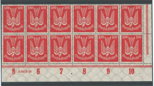 MiNr. 263 HAN H 3472.23 postfrische ** Bogenecke
