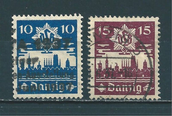 MiNr. 267-268 gestempelt