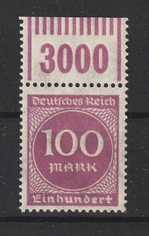 MiNr. 268 postfrische Oberrand Oberrand 1-11-1