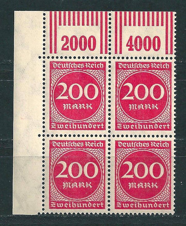 MiNr. 269 postfrisch ** Oberrand Bogenecke