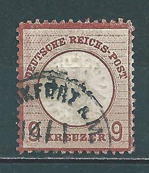 MiNr. 27 gestempelt, geprüft Bühler BPP