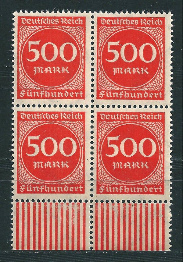 MiNr. 272/272 postfrisch **, Unterrand