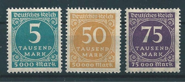 MiNr. 274-276 postfrisch **